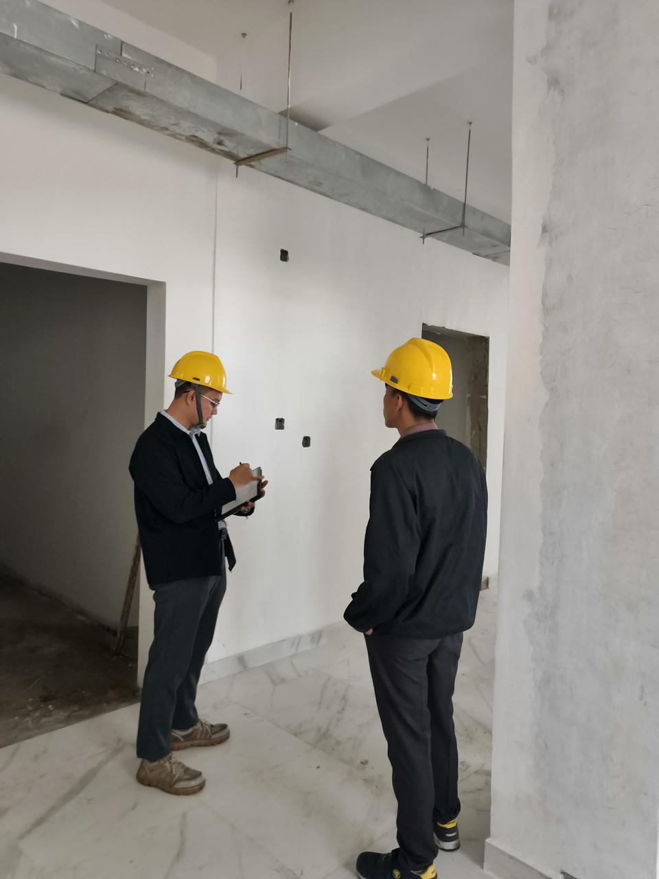 Conducting an opportunity assessment at a new client site.